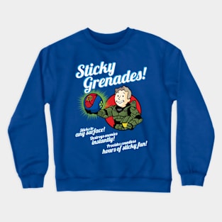 Sticky grenades Crewneck Sweatshirt